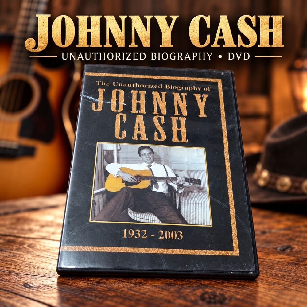 Johnny Cash Unauthorized Biography DVD 2005 Highland 1932-2003